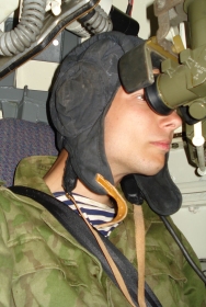 Gunner seated in the OT-90