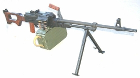 The PKM Squad machine gun
