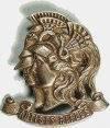 Mars and Minerva - cap badge of the Artists Rifles