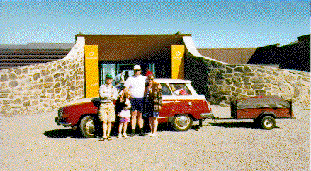 Our 95 and us outside the Northcape centre